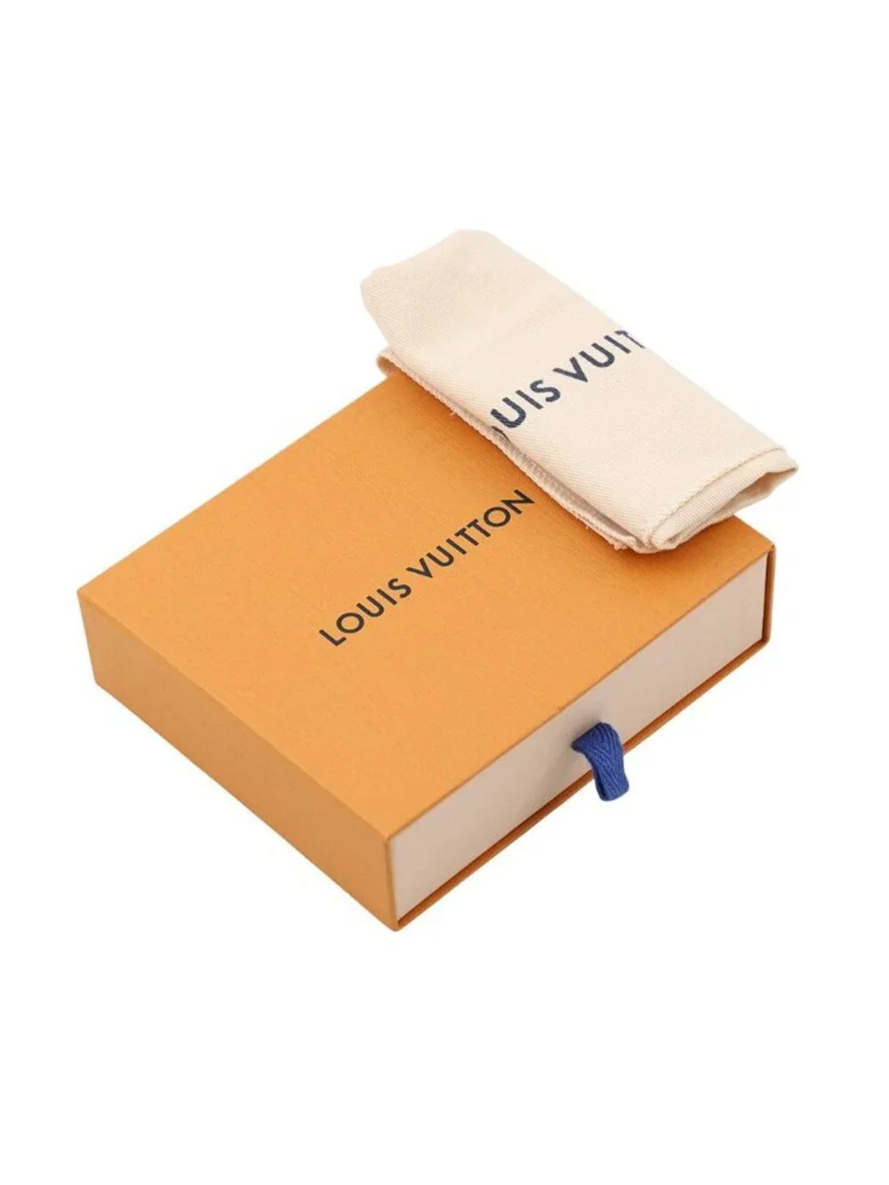 Louis Vuitton Scarf Bandeau Damier Azur Infinity Silk White